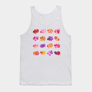 Flower goldfish Tank Top